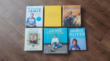 Jamie Oliver Kookboeken - 6 stuks beschikbaar voor biedingen
