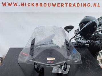 Hoog model windscherm Gilera fuoco helder beschikbaar voor biedingen