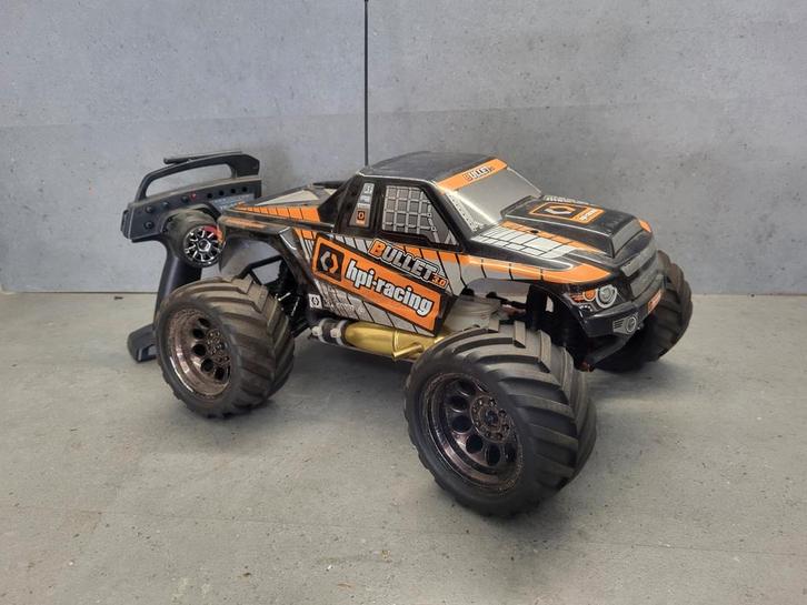 Hpi bullet 3.0 nitro auto, Hobby en Vrije tijd, Modelbouw | Radiografisch | Auto's, Zo goed als nieuw, Auto onroad, Nitro, Ophalen of Verzenden