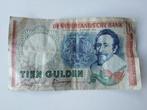Papieren tien gulden biljet 1953, Postzegels en Munten, Bankbiljetten | Nederland, Ophalen, 10 gulden, Los biljet