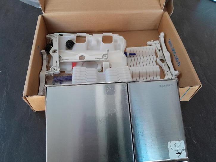 geberit sigma 60 toilet duo spoelknop, Doe-het-zelf en Verbouw, Sanitair, Nieuw, Toilet, Chroom, Ophalen of Verzenden