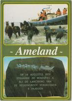 AMELAND Reddingsboot met Paarden en Monument, Verzamelen, Ansichtkaarten | Nederland, Ongelopen, Waddeneilanden, Verzenden, 1980 tot heden