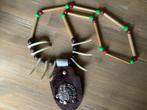 Carnavalsketting Indiaan/ Afrika/Viking thema, Gebruikt, Overige kleuren, Ophalen of Verzenden, Overige materialen