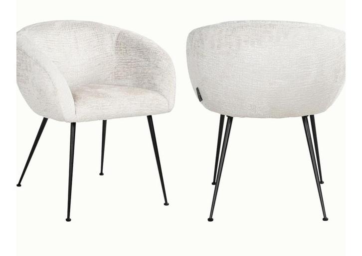 Richmond 6 Stoelen Ruby - Cream fusion, Huis en Inrichting, Stoelen, Nieuw, Vijf, Zes of meer stoelen, Stof, Overige kleuren, Ophalen