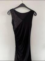 Zwarte jurk met pailletten - Maat S, Zwart, Ophalen of Verzenden, Zo goed als nieuw, Maat 36 (S)