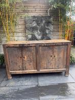 Chinees elmwood dressoir kast Chinese stoer sober old elm, Met deur(en), 100 tot 150 cm, Ophalen of Verzenden, Schipluidenlaan 20 5035KJ Tilburg