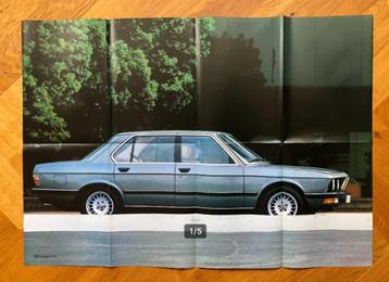 Posterfolder BMW 5 serie 1982 beschikbaar voor biedingen