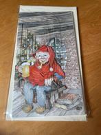 Slimline kaart kerst kabouter, Ophalen of Verzenden, Zo goed als nieuw, Kerst