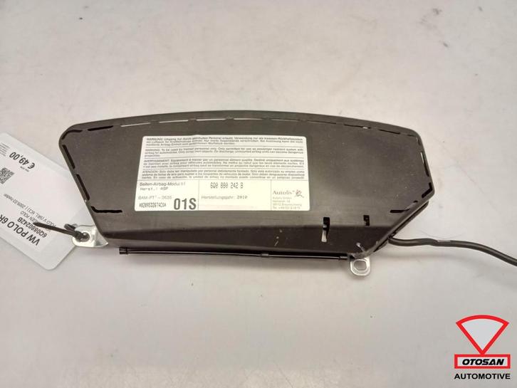 VW Polo 6R Stoelairbag Stoel Airbag Rechts 6Q0880242B, Auto-onderdelen, Overige Auto-onderdelen, Volkswagen, Gebruikt, Ophalen of Verzenden
