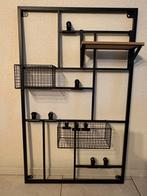 Wandrek zwart metaal, Huis en Inrichting, Ophalen, Zo goed als nieuw