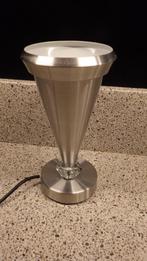 Vintage uplighter tafellamp (Nederlands desgin), Ophalen of Verzenden, Gebruikt, Metaal, Minder dan 50 cm