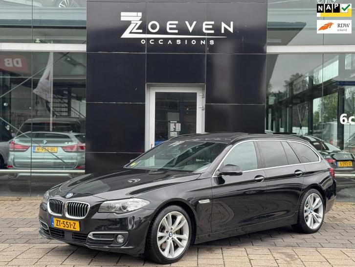 BMW 5-serie Touring 535xd Luxury Edition, Auto's, BMW, Bedrijf, Te koop, 5-Serie, 360° camera, 4x4, ABS, Achteruitrijcamera, Airbags