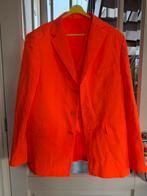 Heren kostuum maat 56, oranje, Carnaval, Maat 56/58 (XL), Zo goed als nieuw, X, Oranje of Koningsdag