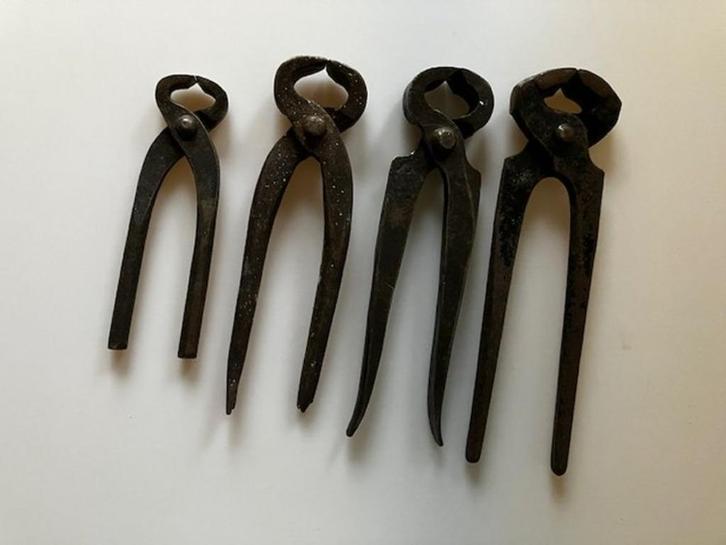 Antieke knijptangen, Antiek en Kunst, Antiek | Gereedschap en Instrumenten, Ophalen of Verzenden