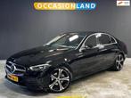 Mercedes-Benz C-klasse 180 Business Line|ACC|CAMERA|SFEER|LE, Automaat, 4 cilinders, Leder en Stof, Zwart