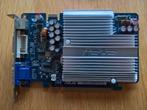 Asus Nvidia 7600GS silent PCIe videokaart 512MB DDR2 • DVI-D, Computers en Software, Videokaarten, Gebruikt, PCI-Express 2, Ophalen of Verzenden