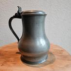 18-eeuwse tinnen klepkan, Ophalen