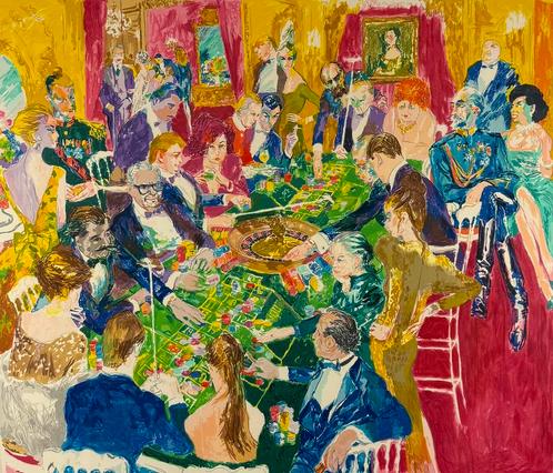 Baden-Baden - LeRoy Neiman - Litho, Antiek en Kunst, Kunst | Schilderijen | Modern, Ophalen
