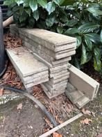 Betonnen opsluitbanden ca 30st diverse maten, Ophalen, Gebruikt, Beton, Overige typen