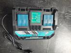 MAKITA DUBBELE SNEL LADER 4A (+ 2 USB poorTEN!!), Ophalen of Verzenden