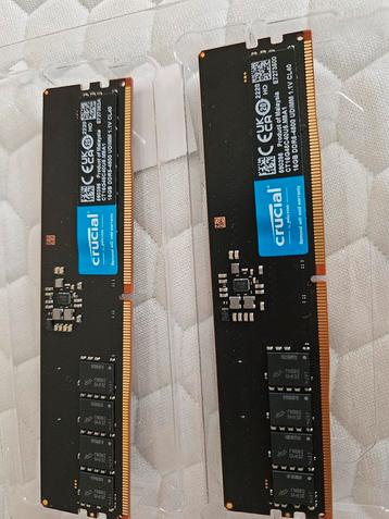 DDR5-geheugen 2x16gb 4800mhz raider gaming beschikbaar voor biedingen