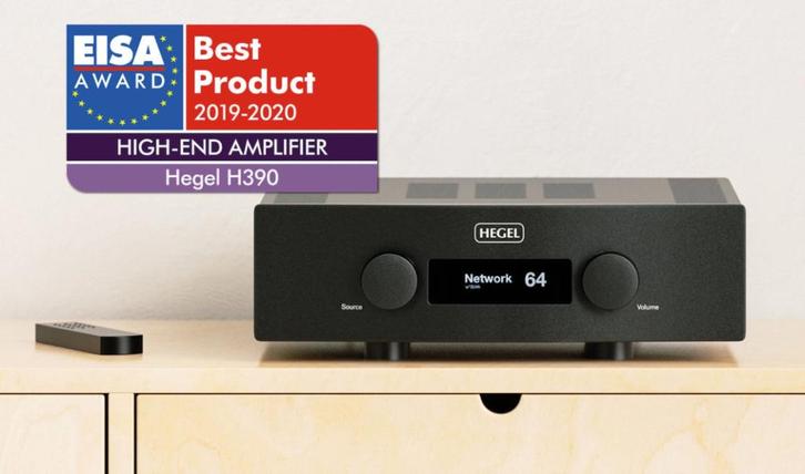 Hegel H390 (zeer mooie conditie, geheel compleet), Audio, Tv en Foto, Versterkers en Receivers, Zo goed als nieuw, Stereo, 120 watt of meer