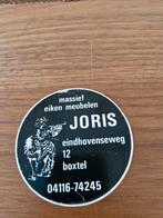 1658 Joris Meubelen Sticker - Boxtel, Antiek en Kunst, Ophalen of Verzenden