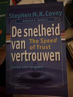 De Snelheid van Vertrouwen - Stephen Covey, Ophalen of Verzenden, Gelezen, Management