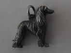 ZILVEREN HANGER: AFGHAANSE WINDHOND, Overige merken, Gebruikt, Verzenden, 1 bedel