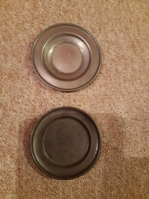 Klein tinnen bordje, Antiek en Kunst, Antiek | Tin, Ophalen of Verzenden