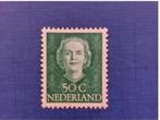 Postzegel NL 1949 Ongebruikte Zegel Juliana 50 cent 06-04, Postzegels en Munten, Postzegels | Nederland, Na 1940, Ophalen of Verzenden
