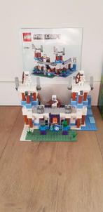 Lego Minecraft. Het ijskasteel. Set 21186, Ophalen of Verzenden, Gebruikt, Complete set, Lego