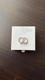 Ti Sento milano ringen van zilver, Sieraden, Tassen en Uiterlijk, Met kristal, Ophalen of Verzenden, Dame, Zilver