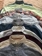 Jongens Overhemden, Ophalen of Verzenden, Zo goed als nieuw, Maat 48/50 (M), Blauw