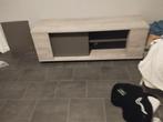 Tv Meubel grijs achtig hout, Ophalen of Verzenden, Zo goed als nieuw, 25 tot 50 cm, Minder dan 100 cm