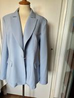 KOCCA baby- blue pak jasje 48 broek 50 ( italiaanse maten), Kleding | Dames, Maat 38/40 (M), Kostuum of Pak, Blauw, Ophalen of Verzenden