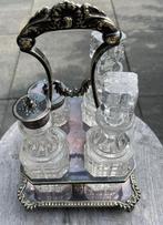 Tafelset azijn, olie e.d. dinerset, Antiek en Kunst, Ophalen of Verzenden