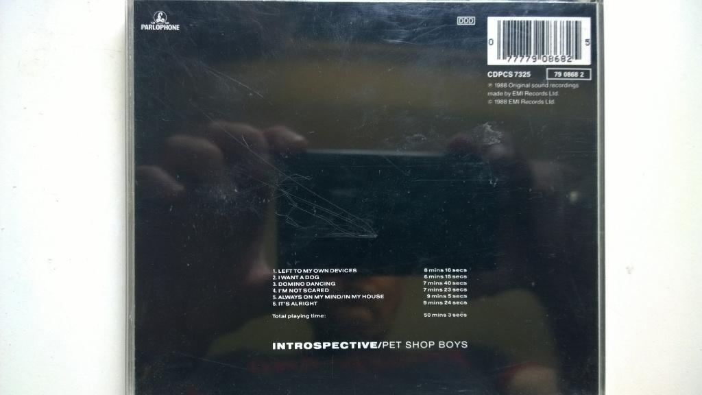 Pet Shop Boys - Introspective, Ophalen of Verzenden, Zo goed als nieuw