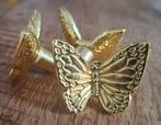 Goudkleurige kastknop vlinder, Ophalen of Verzenden, Nieuw