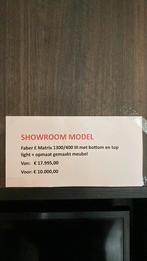 Showroom model Faber E Matrix 1300/400 III met meubel, Huis en Inrichting, Haarden, Elektrische haard, Inbouwhaard, Zo goed als nieuw