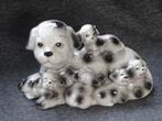 Spaarpot Dalamtier met puppy's. Keramiek., Ophalen of Verzenden, Zo goed als nieuw, Steen, Aardewerk of Keramiek, Dier