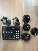 Rodecaster Pro inclusief 2 RØDE PodMic – Zo goed als nieuw!, Ophalen of Verzenden, Zo goed als nieuw, Overige typen