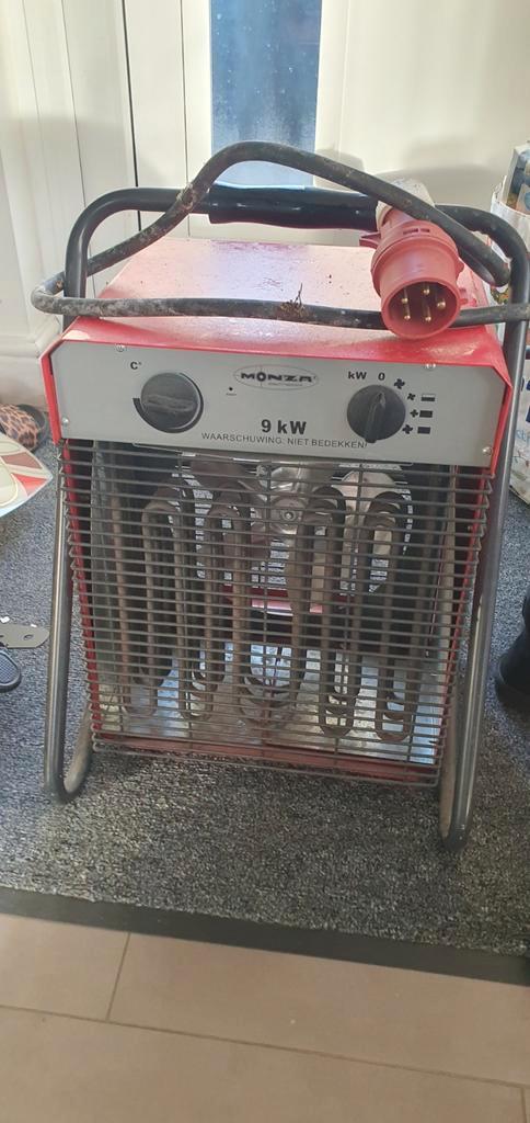 Monza 9kW Heater - Krachtige ventilator kachel, Doe-het-zelf en Verbouw, Gereedschap | Lasapparaten, Gebruikt, Overige typen, Ophalen of Verzenden