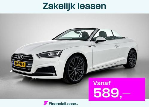 Audi A5 Cabriolet 2.0 TFSI MHEV Sport S Line Edition | Navig, Auto's, Audi, Bedrijf, Lease, Financial lease, A5, ABS, Airbags