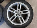 18 inch originele velgen + banden Audi A6 4G0601025BL, Auto-onderdelen, Banden en Velgen, 18 inch, Banden en Velgen, Ophalen of Verzenden