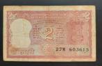 Reserve Bank of India 2 Rupees, Postzegels en Munten, Bankbiljetten | Azië, Ophalen