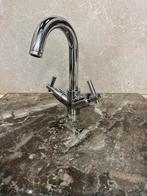 Chrome Wastafelkraan - merk aquamat meerdere beschikbaar, Ophalen of Verzenden, Nieuw, Chroom, Kraan