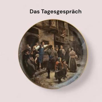 Hutschenreuther Wandbord - Das Tagesgespräch beschikbaar voor biedingen