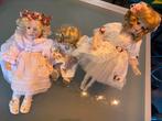 3 poppen 1 van leonardo collection die op voet, Verzamelen, Poppen, Ophalen of Verzenden, Zo goed als nieuw, Pop