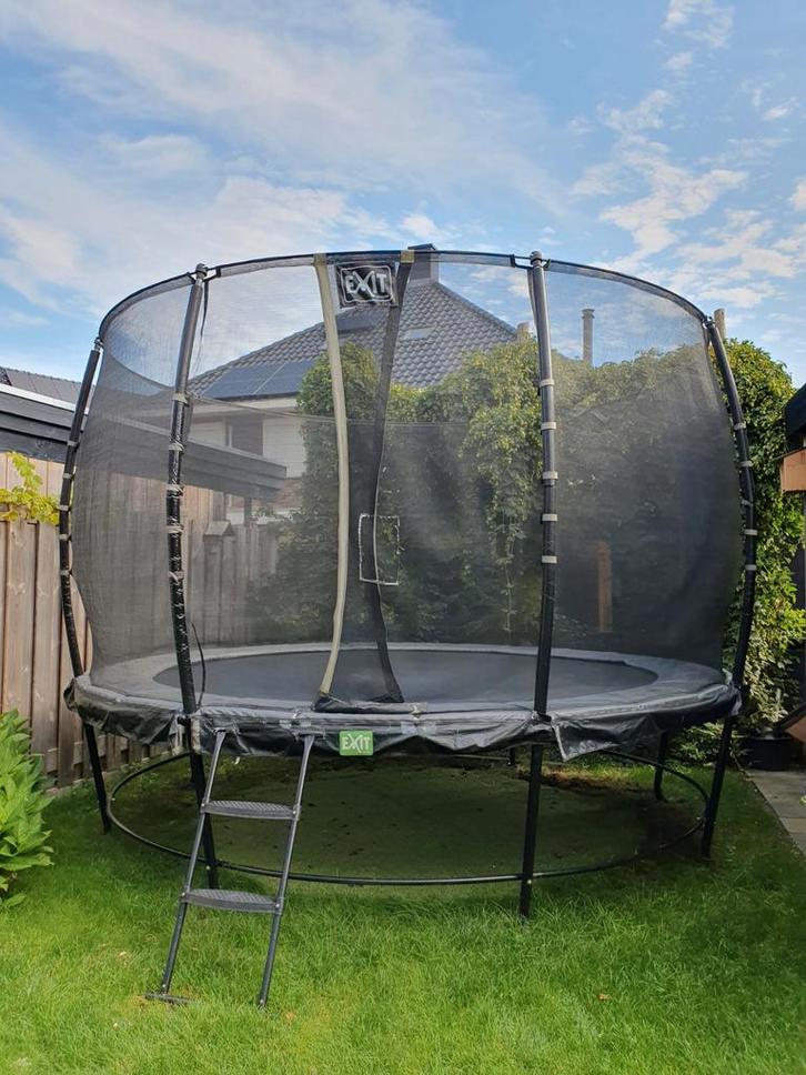 Trampoline - EXIT Elegant met Veiligheidsnet, Kinderen en Baby's, Speelgoed | Buiten | Trampolines, Ophalen